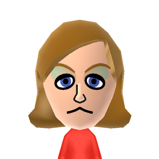 Mii65 Mii character: A Mii found in unused WaraWara files