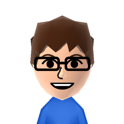 Azain Mii character preview
