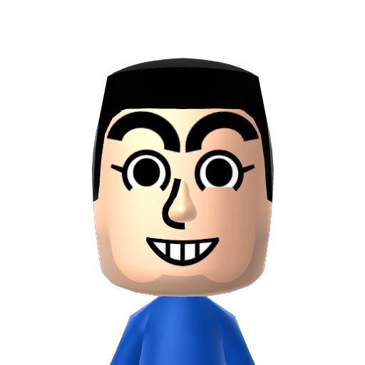 ? Mii character: A Mii uploaded to Check Mii Out Channel (WiiLInk)