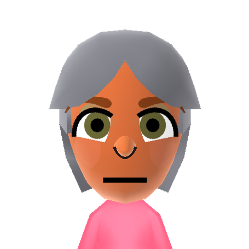 CuteMii Mii character: A "cute" Mii made by DeepSeek