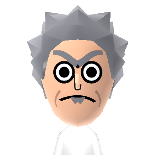 Rick Mii character preview