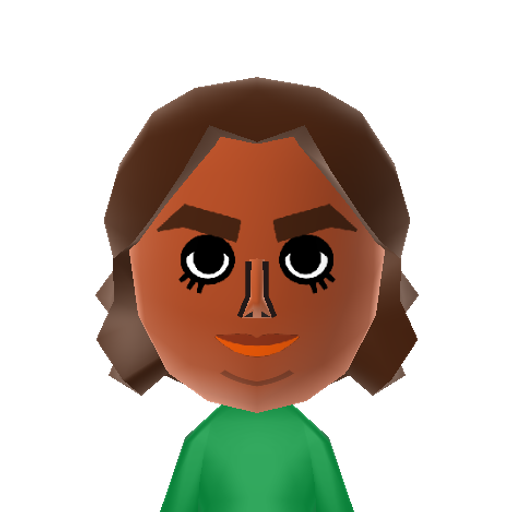 Delilah Mii character preview