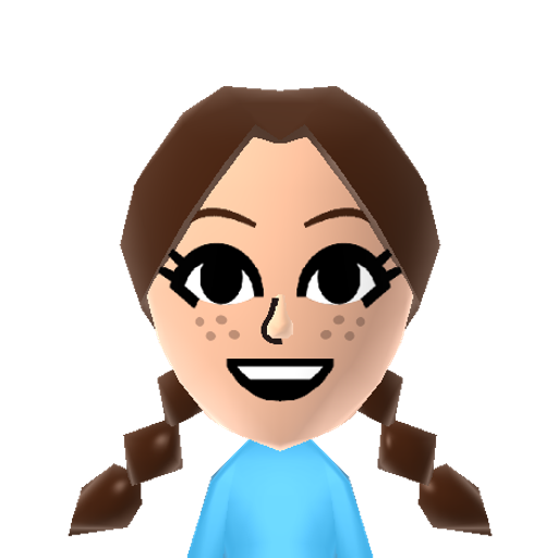 Wendys Mii character: This is a Mii uploaded for the 3DS version and distributed by Mii Central for both the 3DS and Switch versions of Miitopia.