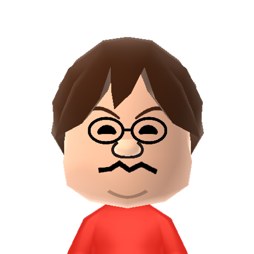 114 Mii character: A Mii from the Tomodachi Collection is interesting! MII Tsukuru Book