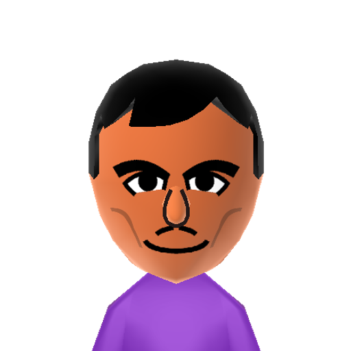 Bo-Jia Mii character: A Mii from Wii Sports Club Resort, a mod for Wii Sports Resort.
