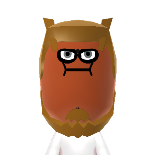 Shnitzel Mii character: Rock monster and professional chef who works for Mung Daal on the animated show "Chowder".