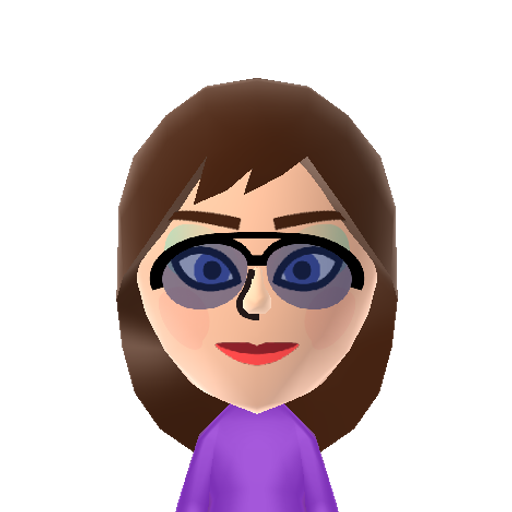 Carmen Mii character: A Mii from Preston's Custom Mii Modpack (WS)