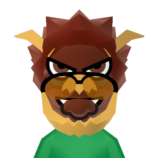Bowser Mii character: These are extracted and derived from the Mii Central Miis from the 3DS Miitopia.