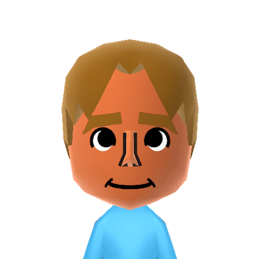 Qabil Mii character: Custom Mii character for Wii Sports Archipelago, a mod for Wii Sports Resort