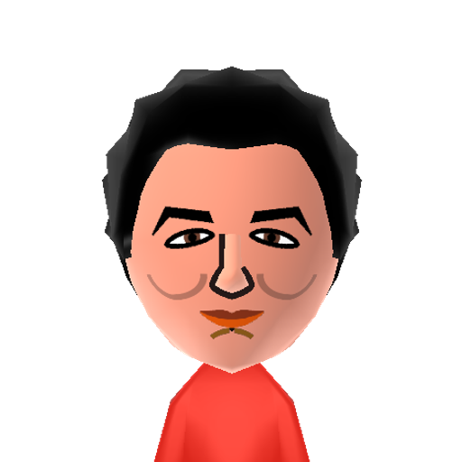KevinJonas Mii character: Lead guitar player in the Jonas Brothers. He's the oldest brother.