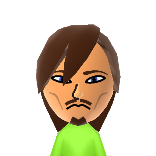 Daryl Mii character: By @eviespam888 (TikTok)