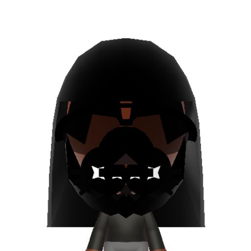Dark Vador Mii character: Darth Vader, an antagonist from the Star Wars movies. (Source: https://www.youtube.com/watch?v=inl_tpNFeho)