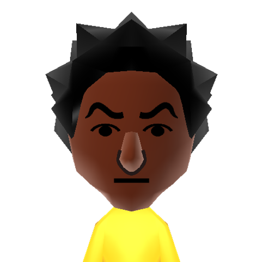 no name Mii character: A Mii from Dillon's Dead-Heat Breakers