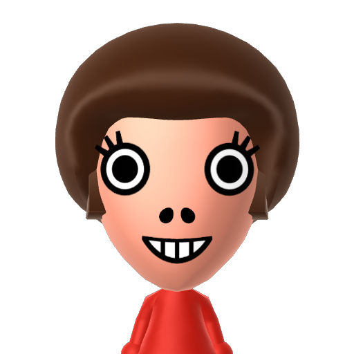 ? Mii character: A Mii uploaded to Check Mii Out Channel (WiiLInk)