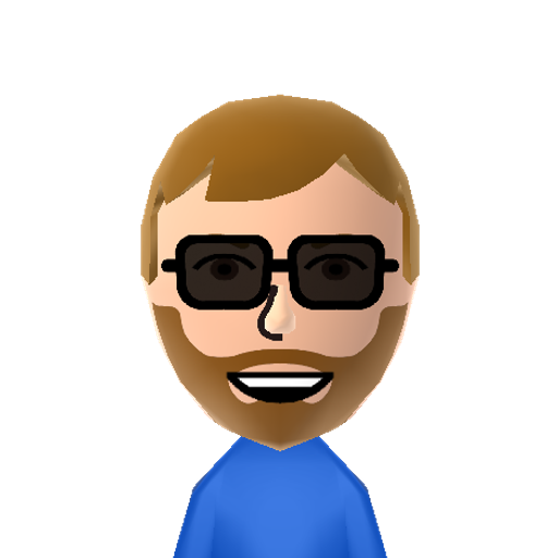 Adam Mii character: A Mii used for Nintendo Network ID Shuckbuck09 by Adam.