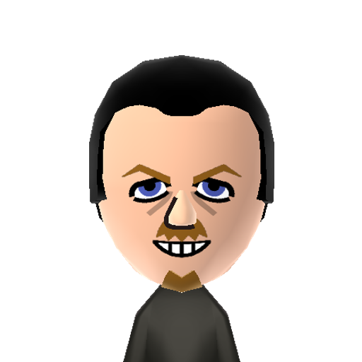 Gary King Mii character: Played by Simon Pegg in the movie "The World's End".