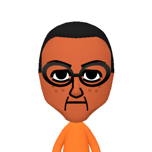辩糖糕燃澡激懒壁避缴 Mii character: This Mii is from the Switch SDK as a SampleDB Mii.