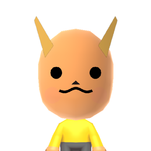 pickachu Mii character: Ash's pokemon from the tv show and video game pokemon.