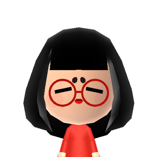 ちぁちの。 Mii character: A Mii used for Nintendo Network ID cyan522 by ちぁちの。.