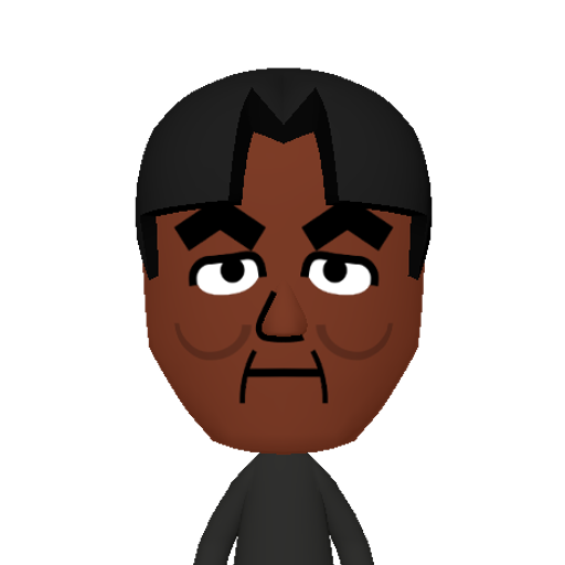 no name Mii character: This Mii is from the Switch SDK as a SampleDB Mii.