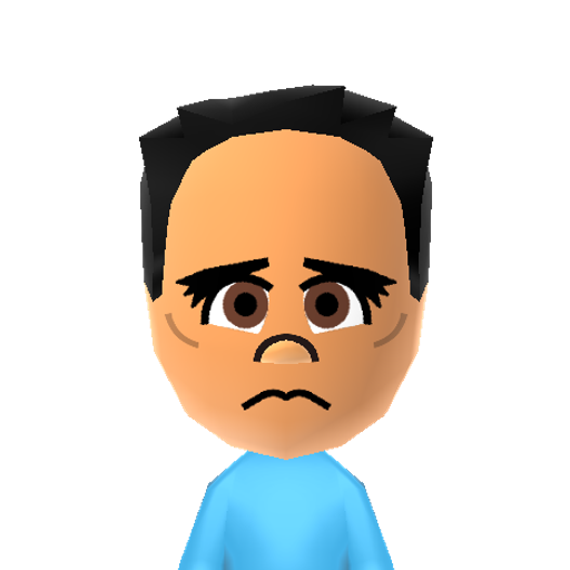 Bernie Mii character preview