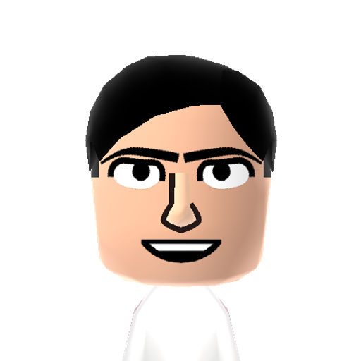 Colin Jost Mii character: Saturday Night Live cast member and writer that sat behind the Weekend Update desk for one and a half seasons.