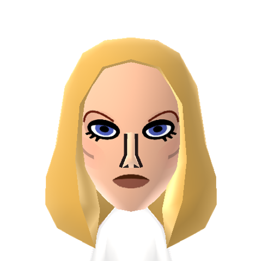 Pearl Mii character preview