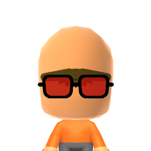 K. Patty Mii character: A Krabby Patty that Plankton is always trying to steal on "SpongeBob SquarePants"