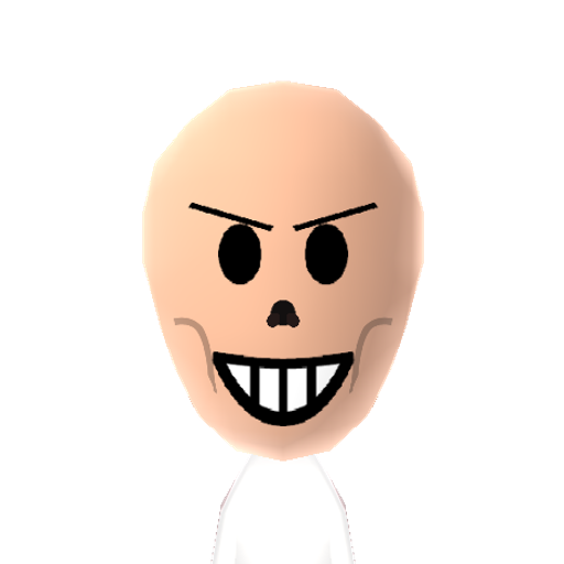 papyrus Mii character: These are extracted and derived from the Mii Central Miis from the 3DS Miitopia.