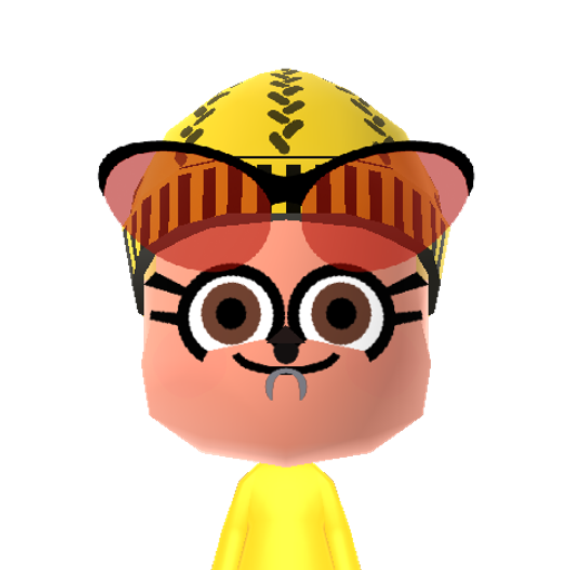 Panini Mii character: Young girl from the animated series "Chowder" who has a crush on Chowder and lets him know whenever she can. Chowder responds with "I'm not your boyfriend!"