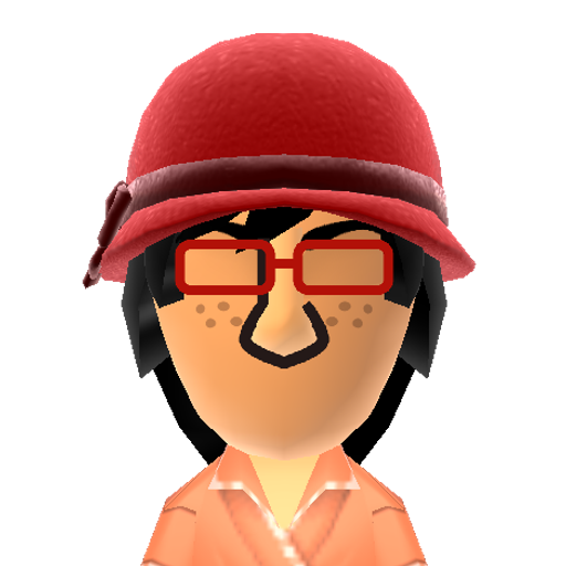 fuh kerr Mii character: by rr (@insanetomodachilifefan)