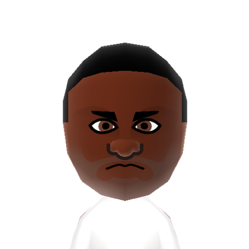 Chains Mii character: From the "Payday" games.