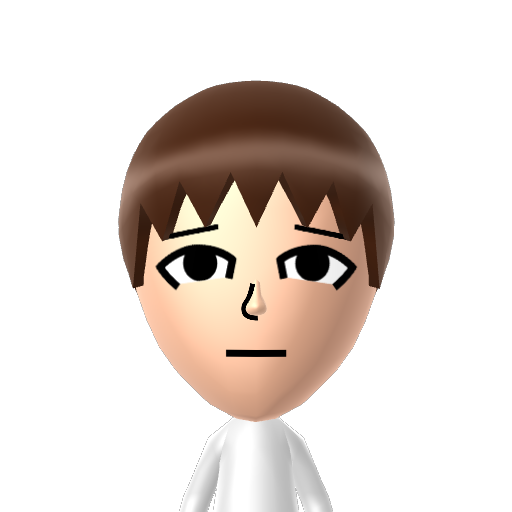 ? Mii character: A Mii uploaded to Check Mii Out Channel (WiiLInk)