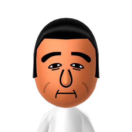 あべしんぞう Mii character: These are extracted and derived from the Mii Central Miis from the 3DS Miitopia.