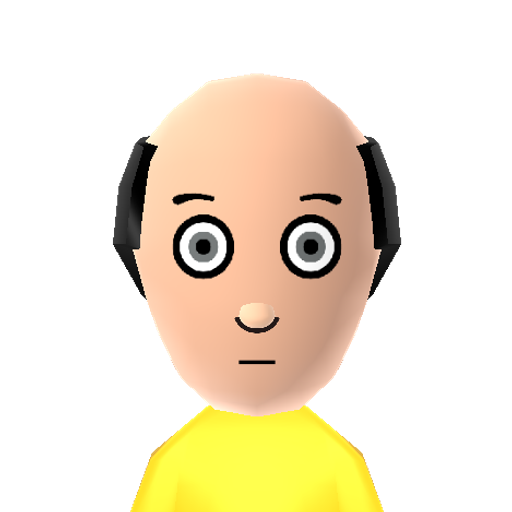 Dr. Katz Mii character preview
