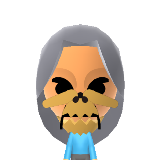 Skeletor Mii character preview