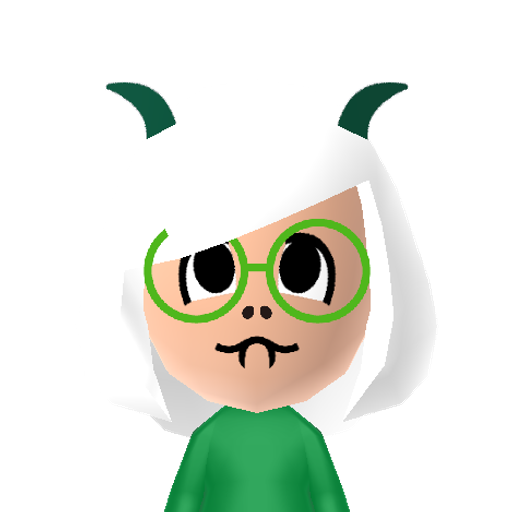 Ralsei Mii character: my favorite deltarune character :3