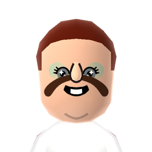 cubital Mii character: funny little mii i made when i was live streaming miitopia