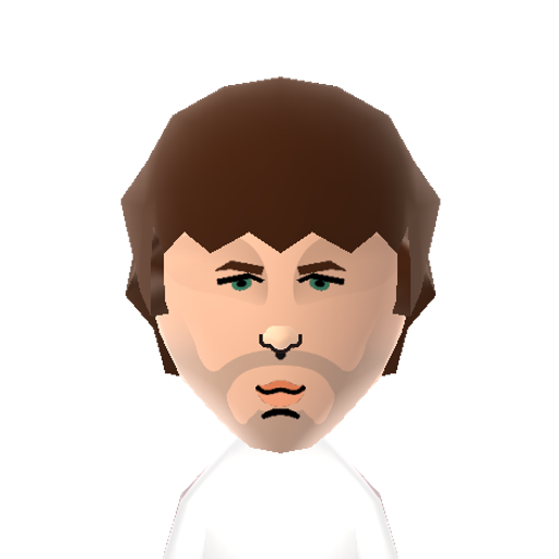 Roy T Mii character: Part of the IT department trio that dwells in the basement of Renholm Industries in the TV show "The IT Crowd". Played by Chris O'Dowd.
