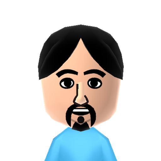 DanteHicks Mii character: Brian O'Halloran's character from the Kevin Smith movie "Clerks", sporting a rare smile. "I'm not even suppose to be here today!"
