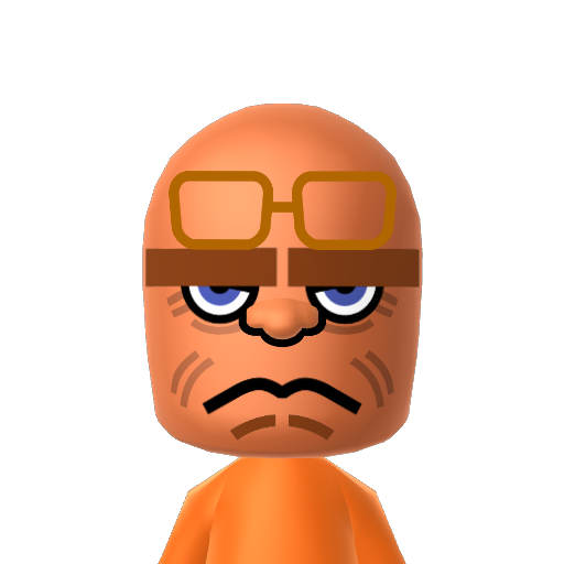 The Thing Mii character: A Mii uploaded to Check Mii Out Channel (WiiLInk)