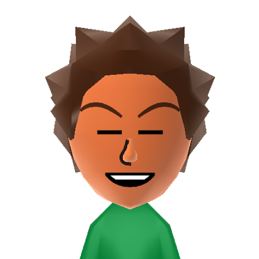 Brock Mii character: These are extracted and derived from the Mii Central Miis from the 3DS Miitopia.