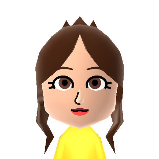 Belle Mii character preview