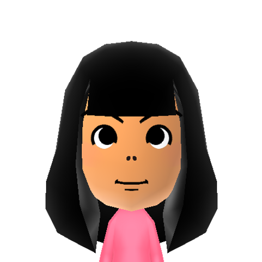 ゆっぴ Mii character: NMB48 Special Mii