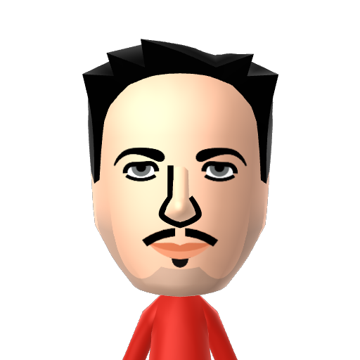 Chris Mii character: By AllEyesOnMii