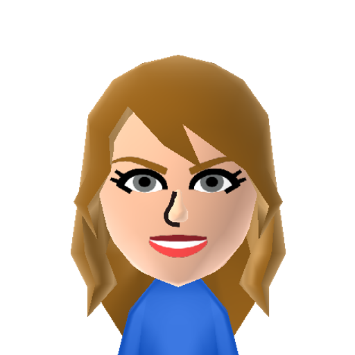 Supergirl Mii character preview
