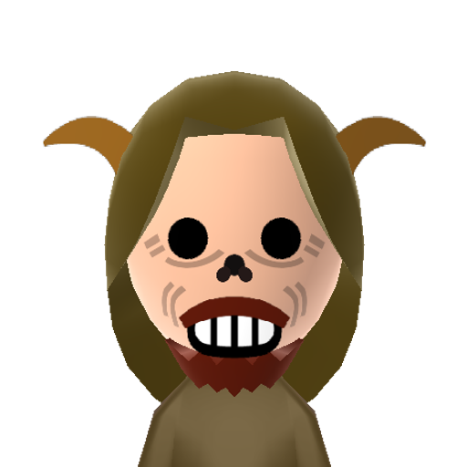 Lich Mii character: Villian from Adventure Time