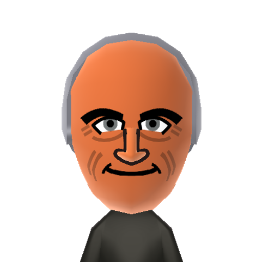 Carlo Mii character: A Mii from Wii Sports Club Resort, a mod for Wii Sports Resort.