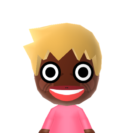 Smootchum Mii character: A Pokemon that uses its kiss to identify unknown objects.