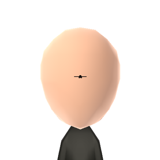 Slenderman Mii character preview